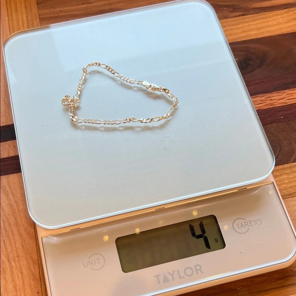 Elegant Silver Women's Bracelet Tennis Made in Italy 9”